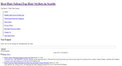 Desktop Screenshot of besthairsalonseattle.com